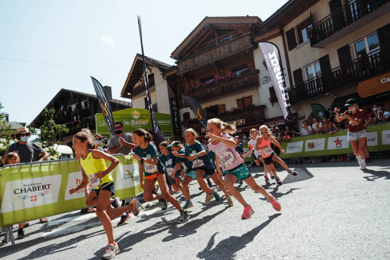 kids race 7 km la clusaz